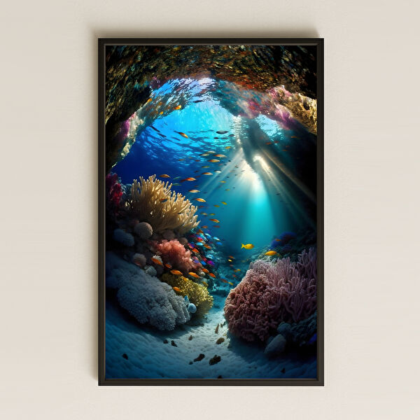 Komut Çerçevesiz Tablo