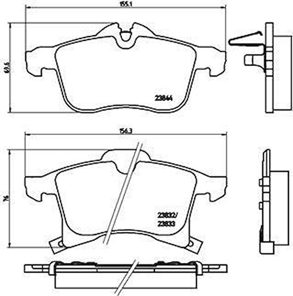 Universal Fren Balataları