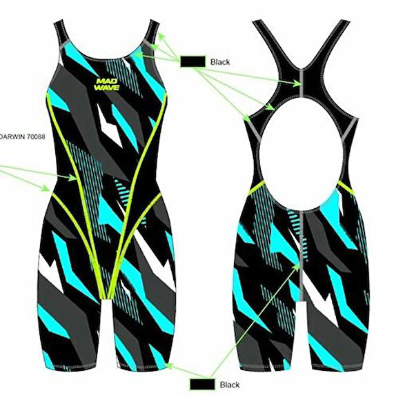 Mad Wave Yüzücü Mayosu