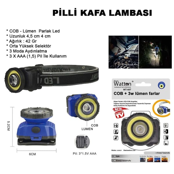 ELIVORA Kafa Lambası