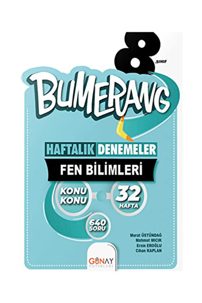 Günay Yayınları Ders ve Yardımcı Kaynak Kitapları