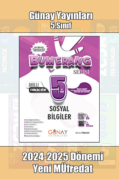 Günay Yayınları Ders ve Yardımcı Kaynak Kitapları