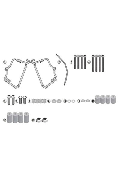 Kappa Motosiklet Çanta Taşıyıcılar