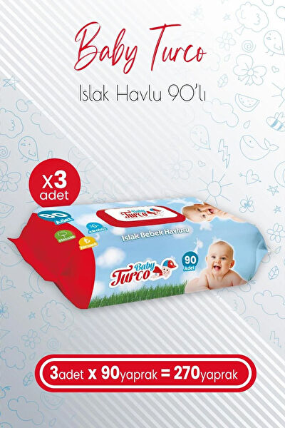 Baby Turco Islak Mendil, Havlu