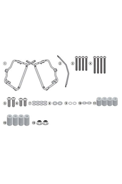 Kappa Motosiklet Çanta Taşıyıcılar