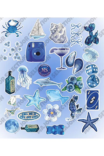 Major Selection Etiket, Sticker