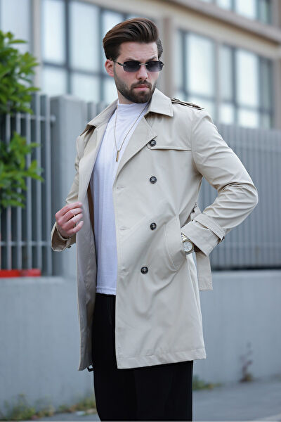 BASEL.CO Erkek Trençkot, Yağmurluk