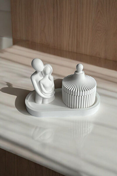 ogish Dekoratif Tabak ve Kase