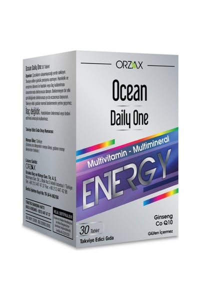 Orzax Vitamin, Mineral