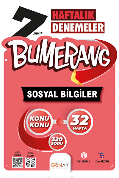 Günay Yayınları Ders ve Yardımcı Kaynak Kitapları