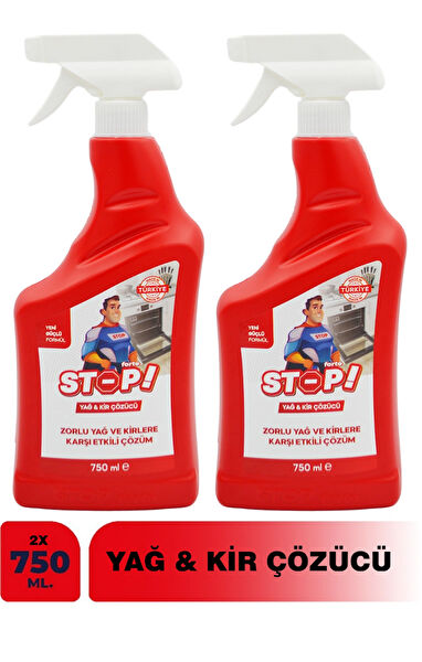 STOP Forte Yağ, Kireç, Pas Çözücüler