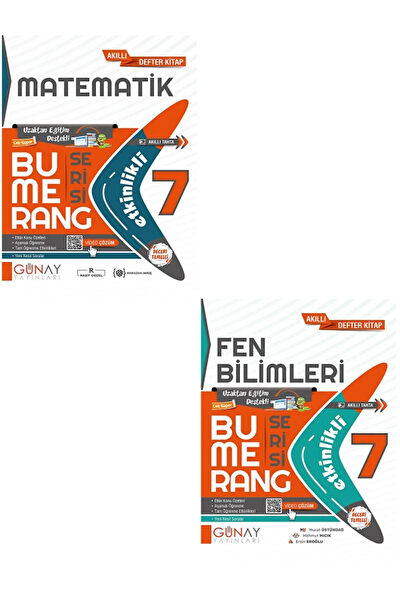 Günay Yayınları Ders ve Yardımcı Kaynak Kitapları