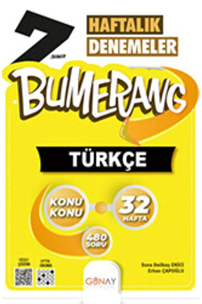 Günay Yayınları Ders ve Yardımcı Kaynak Kitapları