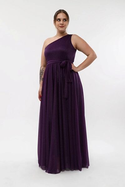 IŞILTI ABİYE Büyük Beden Abiye Elbise