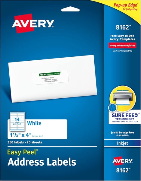 Avery Etiket, Sticker