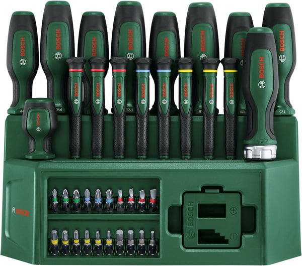 Bosch Tornavida, Tornavida Setleri
