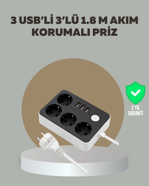 Toyigoo Grup Priz, Uzatma Kablosu