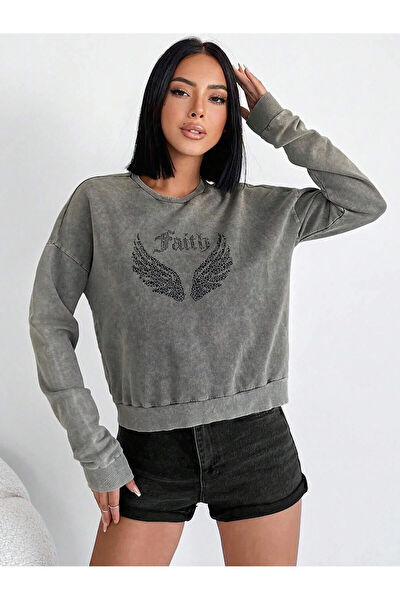 MOODLab. Kadın Sweatshirt