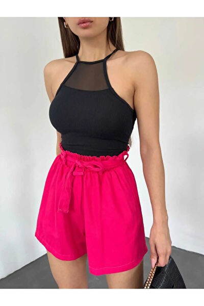 Zeliza Moda Evi Kadın Şort, Bermuda, Kapri