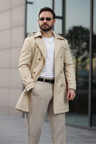 BASEL.CO Erkek Trençkot, Yağmurluk