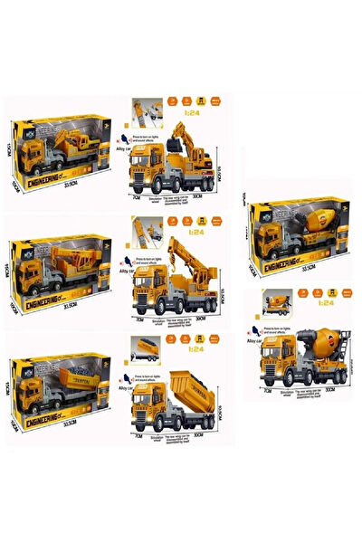 SPOR35 Oyuncak Kamyon, İş Makineleri