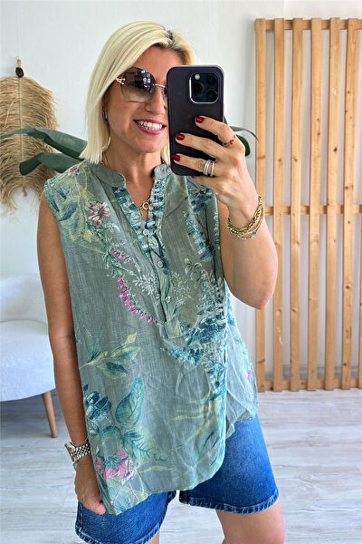 By Esra Celkan Kadın Gömlek