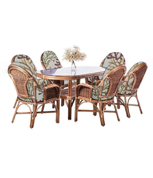 Uğurlu Bambu Masa Takımı