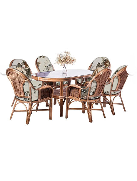 Uğurlu Bambu Masa Takımı