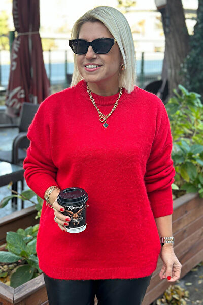 By Esra Celkan Kadın Triko, Kazak