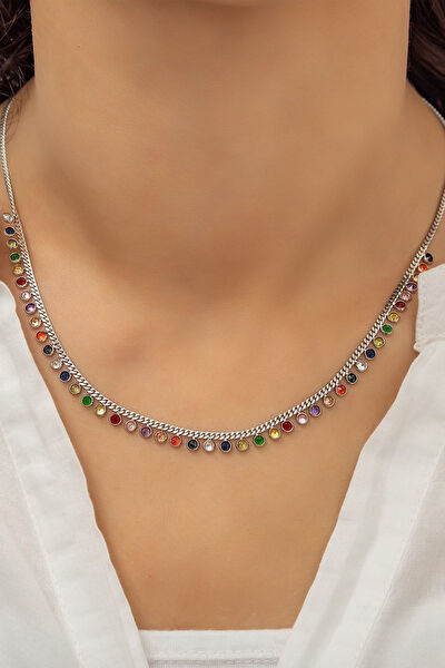 Papatya Silver Kolye