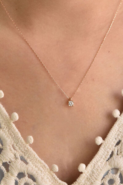 Papatya Silver Kolye