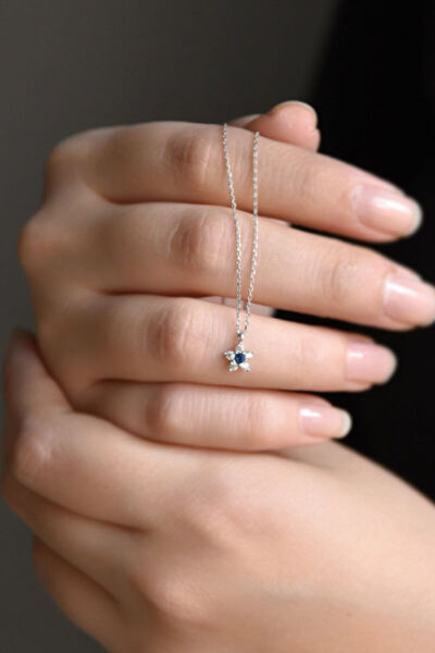 Papatya Silver Kolye