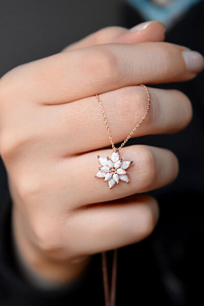 Papatya Silver Kolye