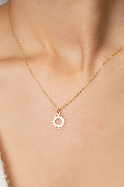 Papatya Silver Kolye