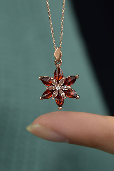 Papatya Silver Kolye