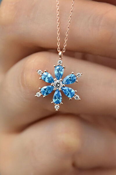 Papatya Silver Kolye