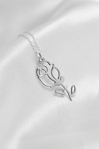 Papatya Silver Kolye