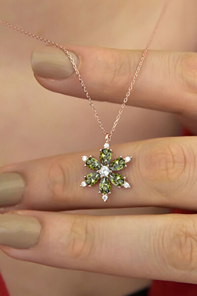 Papatya Silver Kolye