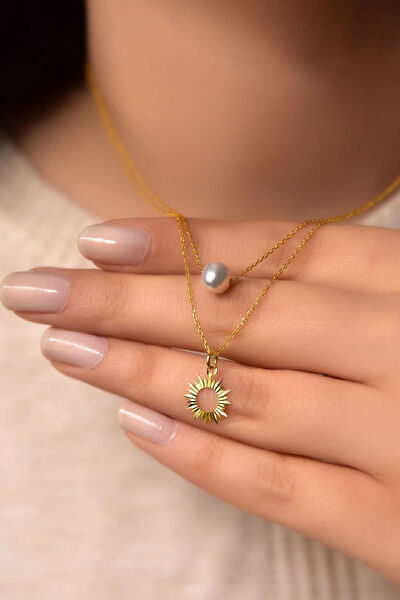 Papatya Silver Kolye