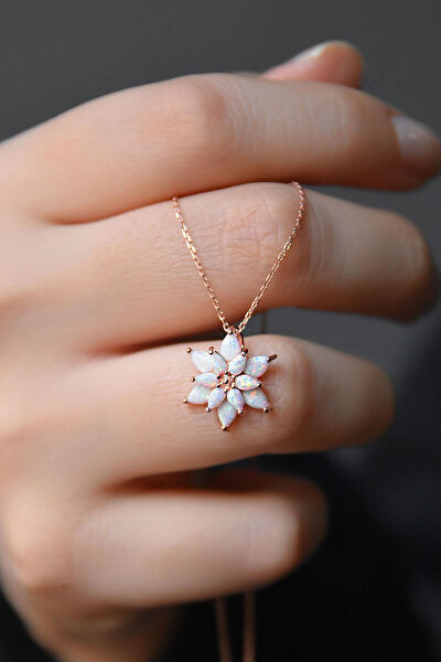 Papatya Silver Kolye