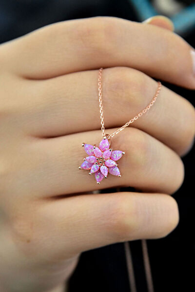 Papatya Silver Kolye