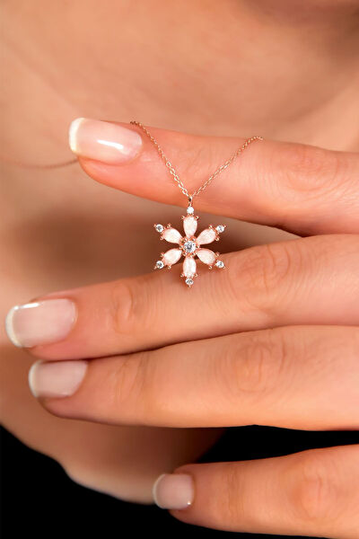 Papatya Silver Kolye