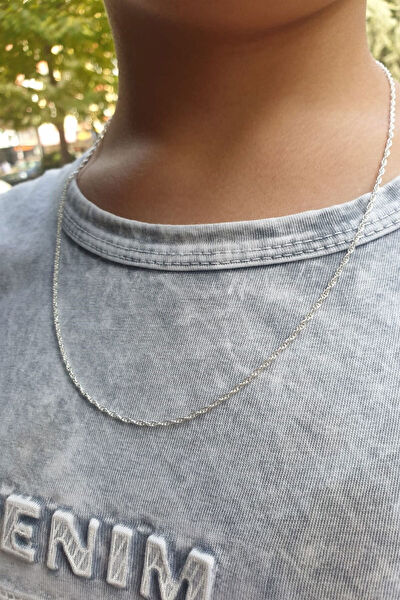 Papatya Silver Kolye