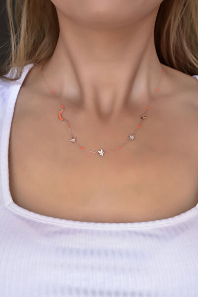 Papatya Silver Kolye