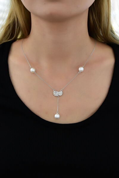 Papatya Silver Kolye