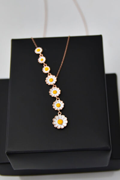 Papatya Silver Kolye