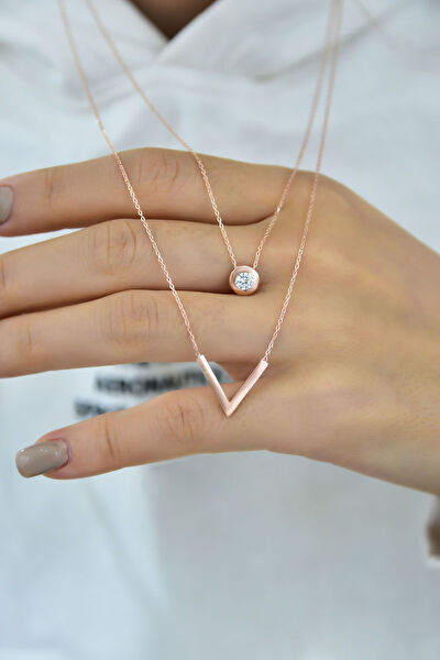 Papatya Silver Kolye