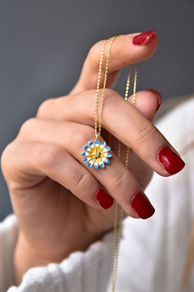 Papatya Silver Kolye