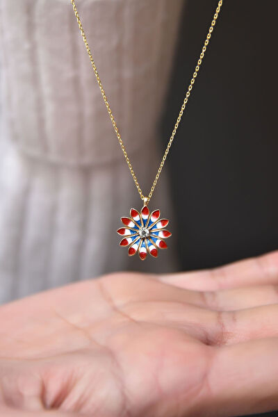 Papatya Silver Kolye