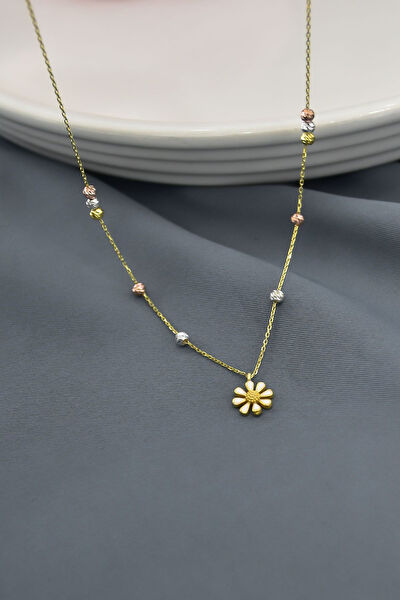 Papatya Silver Kolye